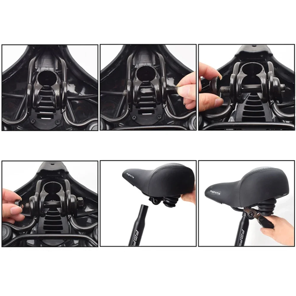 Bicycle Seat Cushion Widening Thickening Soft Comfortable Bike Saddle for Mtb Road Bike Electric Bicycle Mountainbike Accessoir