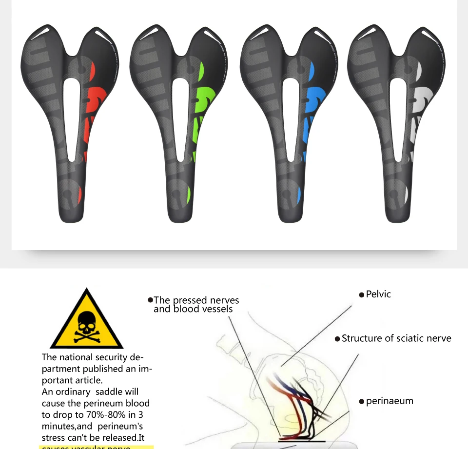 New Ullicyc 3K Full Carbon Fiber Bicycle Saddle Road/MTB Bike Carbon Saddle Seat Matte/Glossy Colorful