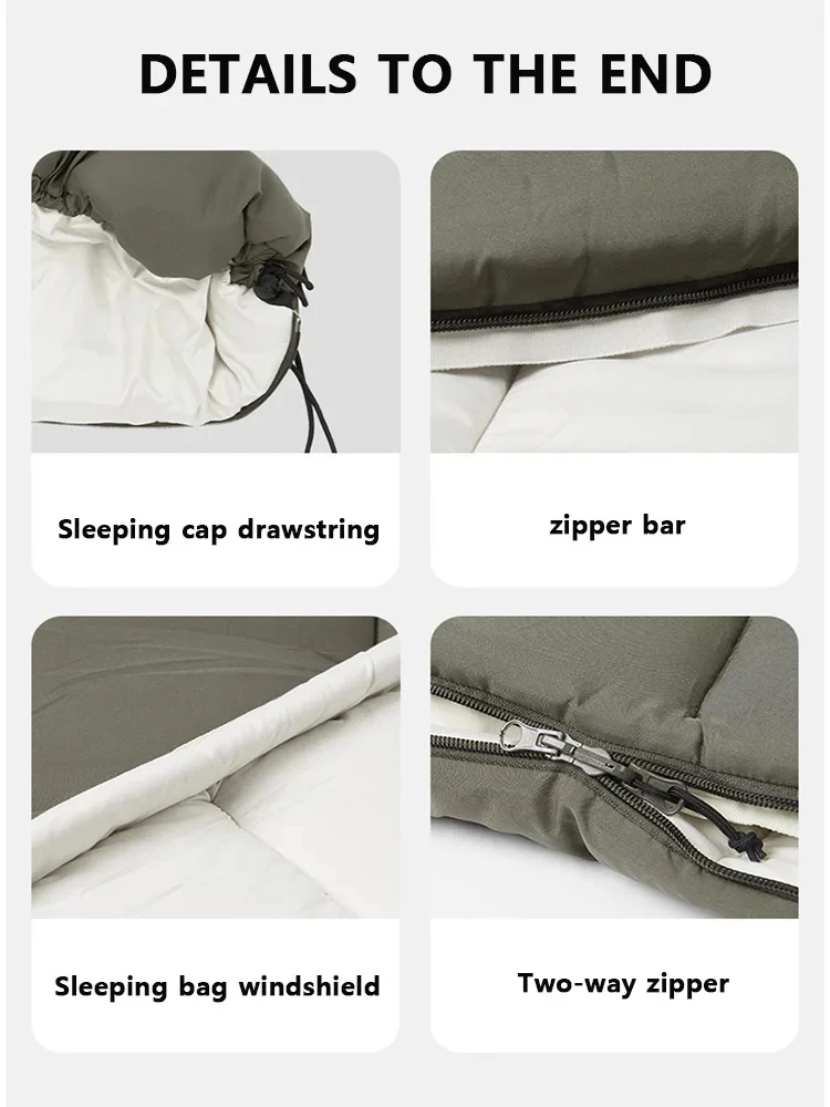 Naturehike Sleeping Bag Camping Outdoor Portable Ultralight Single Splicable Sleeping Bags Waterproof Machine Washable