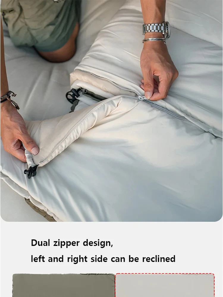 Naturehike Sleeping Bag Camping Outdoor Portable Ultralight Single Splicable Sleeping Bags Waterproof Machine Washable