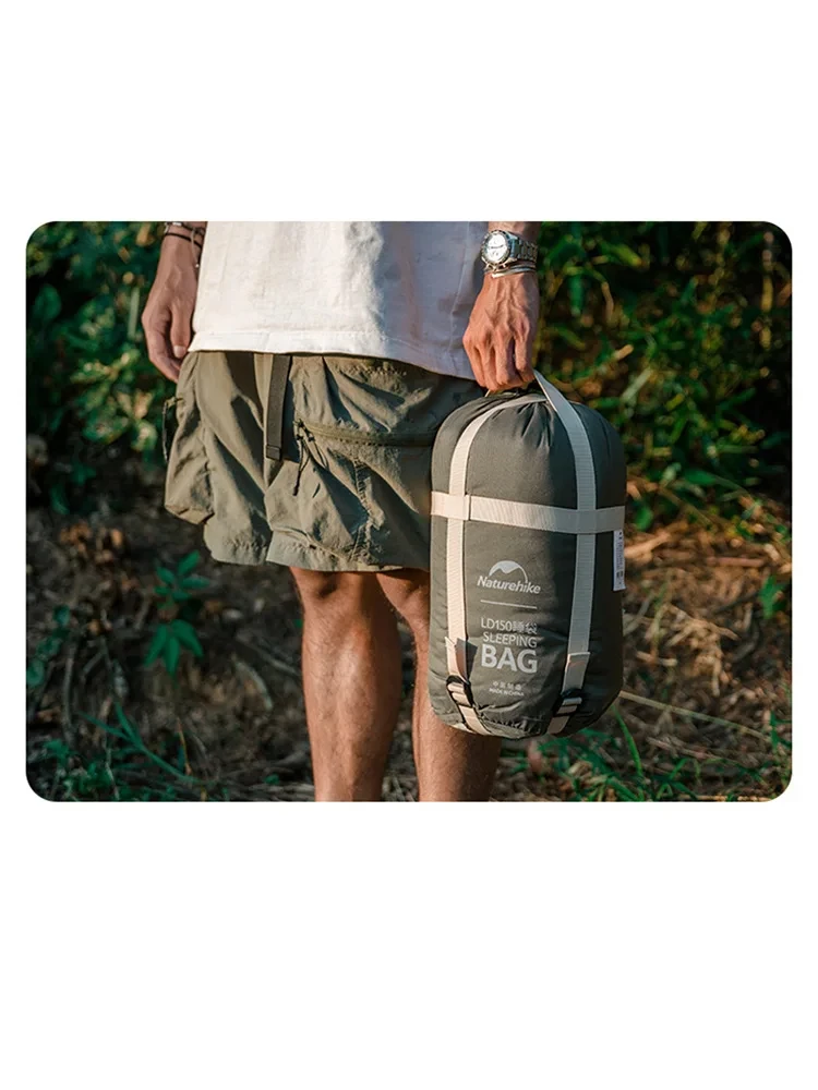 Naturehike Sleeping Bag Camping Outdoor Portable Ultralight Single Splicable Sleeping Bags Waterproof Machine Washable