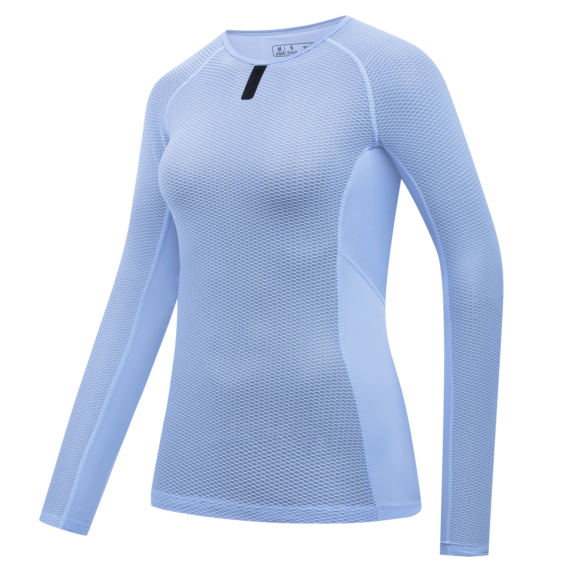 YKYWBIKE Women's Cycling Base Layers Long Sleeve Quick Dry Breathable Full Base Layer Bicycle Undershirt Road Bike Clothing