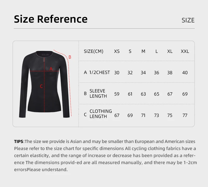 YKYWBIKE Women's Cycling Base Layers Long Sleeve Quick Dry Breathable Full Base Layer Bicycle Undershirt Road Bike Clothing
