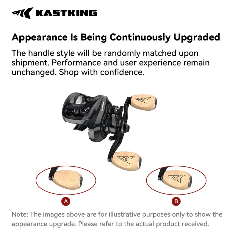KastKing Royale MegaTron Long Cast Baitcasting Reel 7.2:1Gear Ratio Reel Freshwater Aluminum Spool 8 KG Drag Fishing Coil