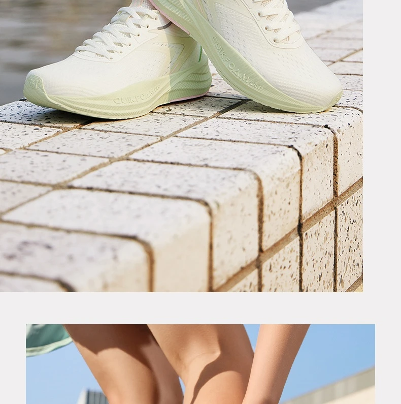 361 Degrees Women Running Shoes Mesh Lightweight Breathable Rebound Versatile Cushioned Grippy Jogging Female Sneakers 682522206