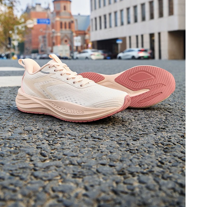 361 Degrees Women Running Shoes Mesh Lightweight Breathable Rebound Versatile Cushioned Grippy Jogging Female Sneakers 682522206