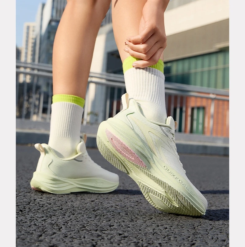361 Degrees Women Running Shoes Mesh Lightweight Breathable Rebound Versatile Cushioned Grippy Jogging Female Sneakers 682522206