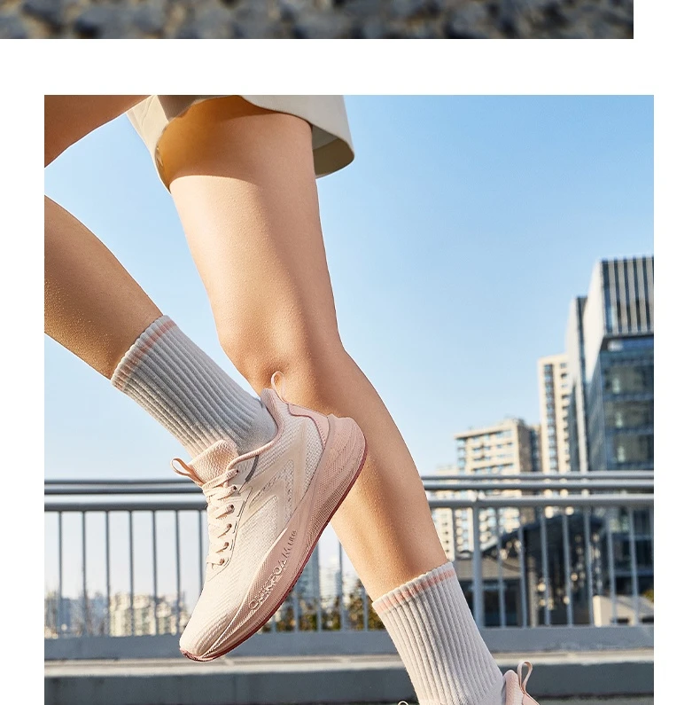 361 Degrees Women Running Shoes Mesh Lightweight Breathable Rebound Versatile Cushioned Grippy Jogging Female Sneakers 682522206