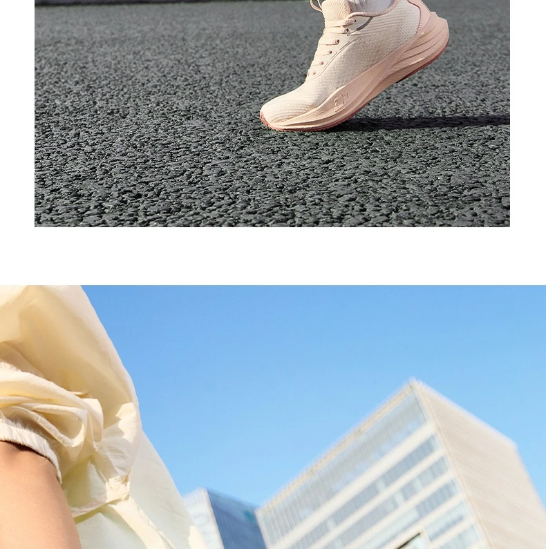 361 Degrees Women Running Shoes Mesh Lightweight Breathable Rebound Versatile Cushioned Grippy Jogging Female Sneakers 682522206