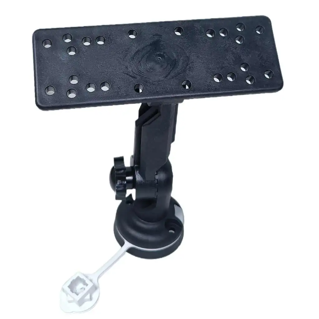 Kayak Canoe Fishfinder Mount Boat Sonar Holder for Garmin, Lowrance & Raymarine Marine Dinghy PVC Boat GPS Holder Plate