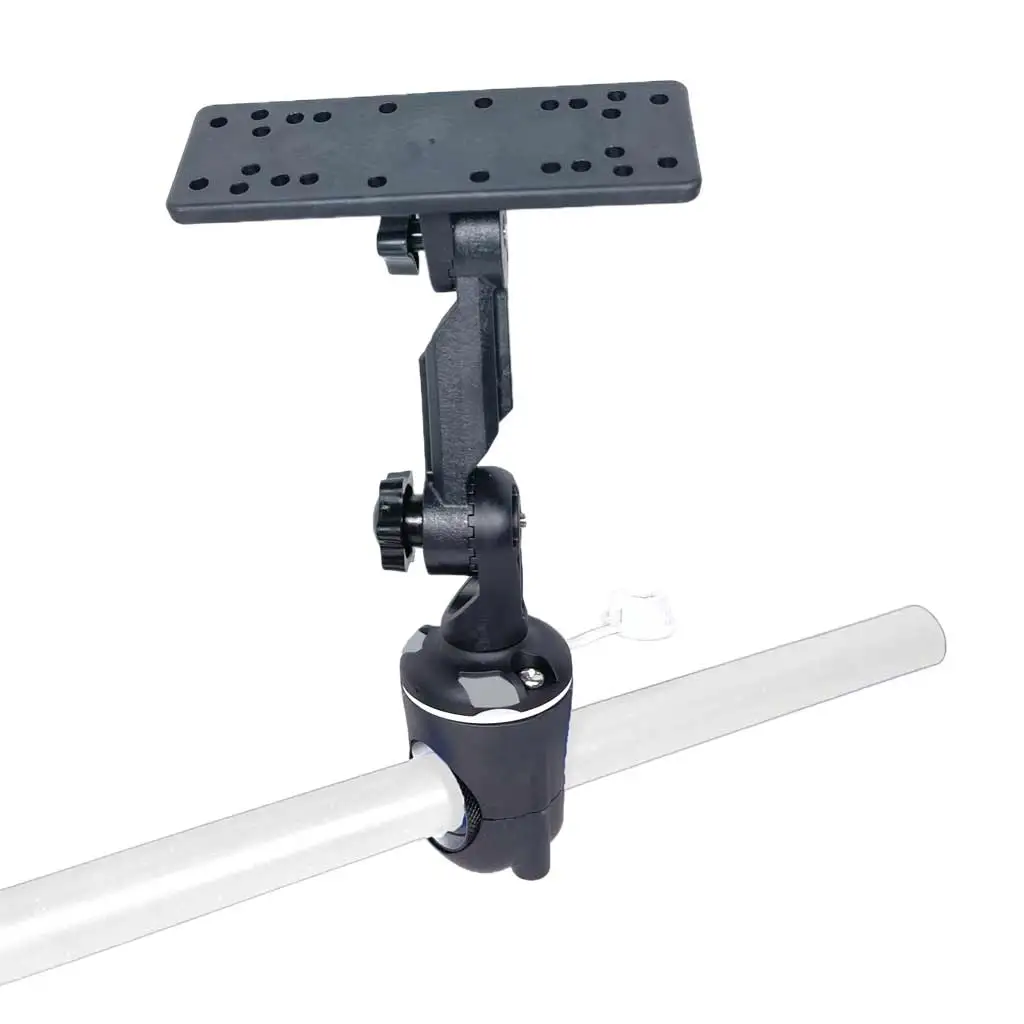 Kayak Canoe Fishfinder Mount Boat Sonar Holder for Garmin, Lowrance & Raymarine Marine Dinghy PVC Boat GPS Holder Plate