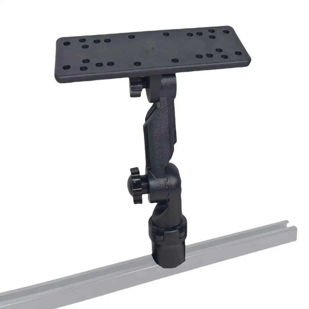 Kayak Canoe Fishfinder Mount Boat Sonar Holder for Garmin, Lowrance & Raymarine Marine Dinghy PVC Boat GPS Holder Plate