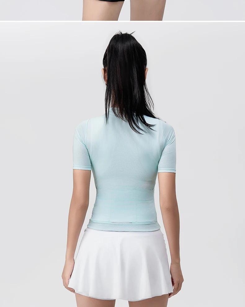 ROCKBROS TVI Women Cycling Skirt Bike Shorts Breathable Sports Pants Anti-Glare Short Pants Shockproof Sponge Pad Tennis Skirt