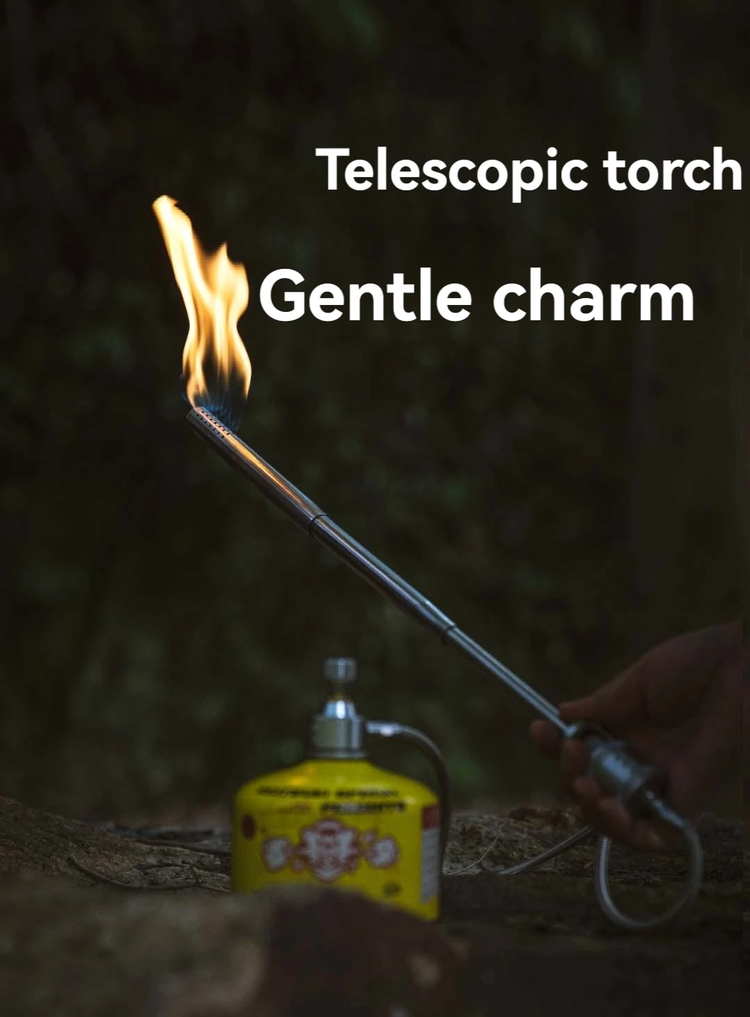 CAMPINGMOON XD-6-NE Torch Spray Gun Outdoor Camping, Picnic, Fire Making Barbecue Point Carbon Stainless Steel Spray Gun