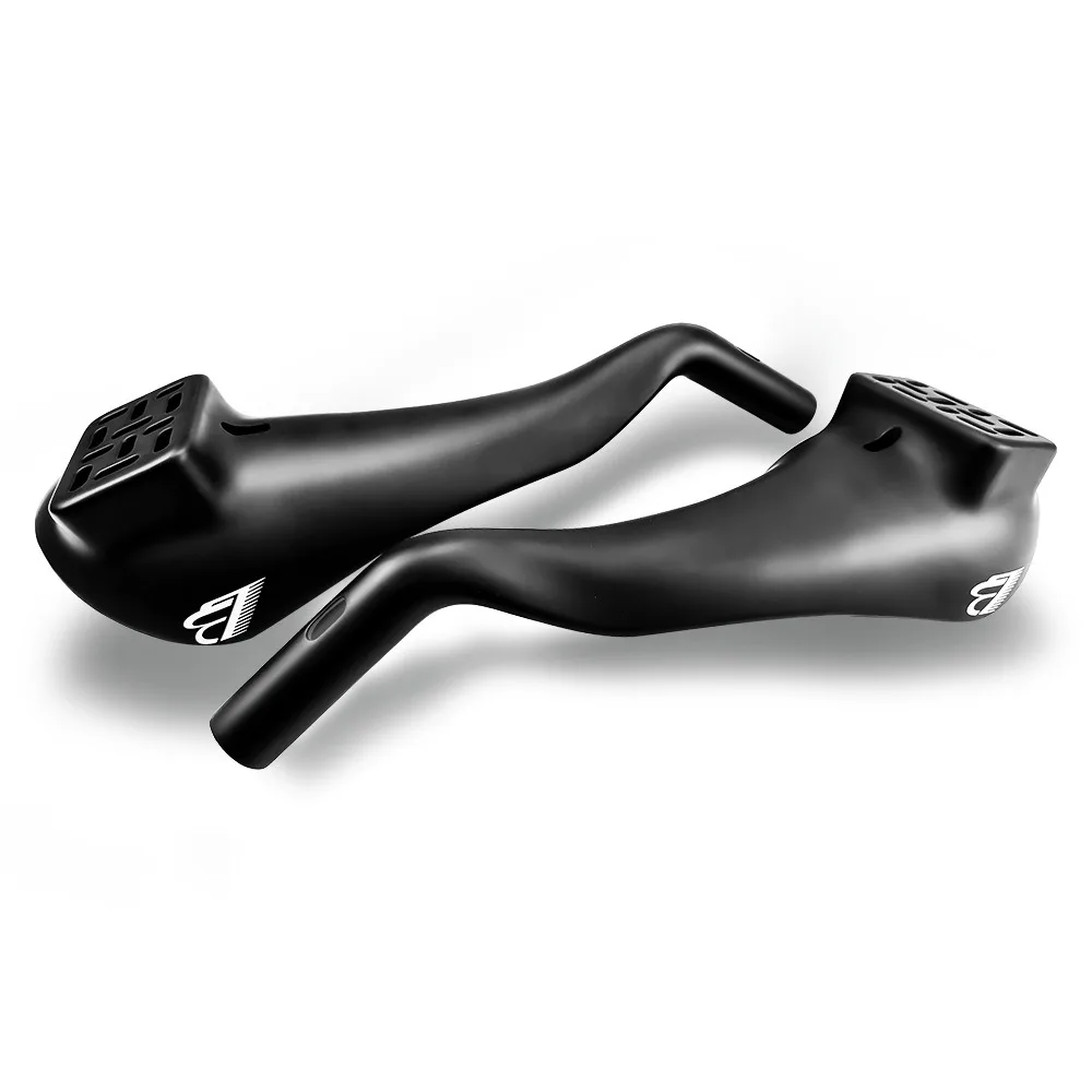 Carbon Fiber Bicycle Rest TT Handlebar Clip on Aero Bars Handlebar Extension Triathlon Time Trial Cycling Parts 20-54.5 degree