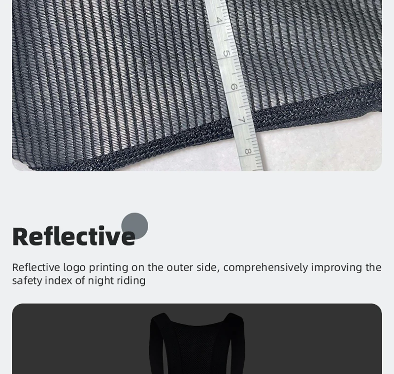 YKYWBIKE Men's Cycling Bib Shorts Italy Interface Padding 7 Hours Riding Bicycle Bib Pants Pro Summer Road Bike Bibs