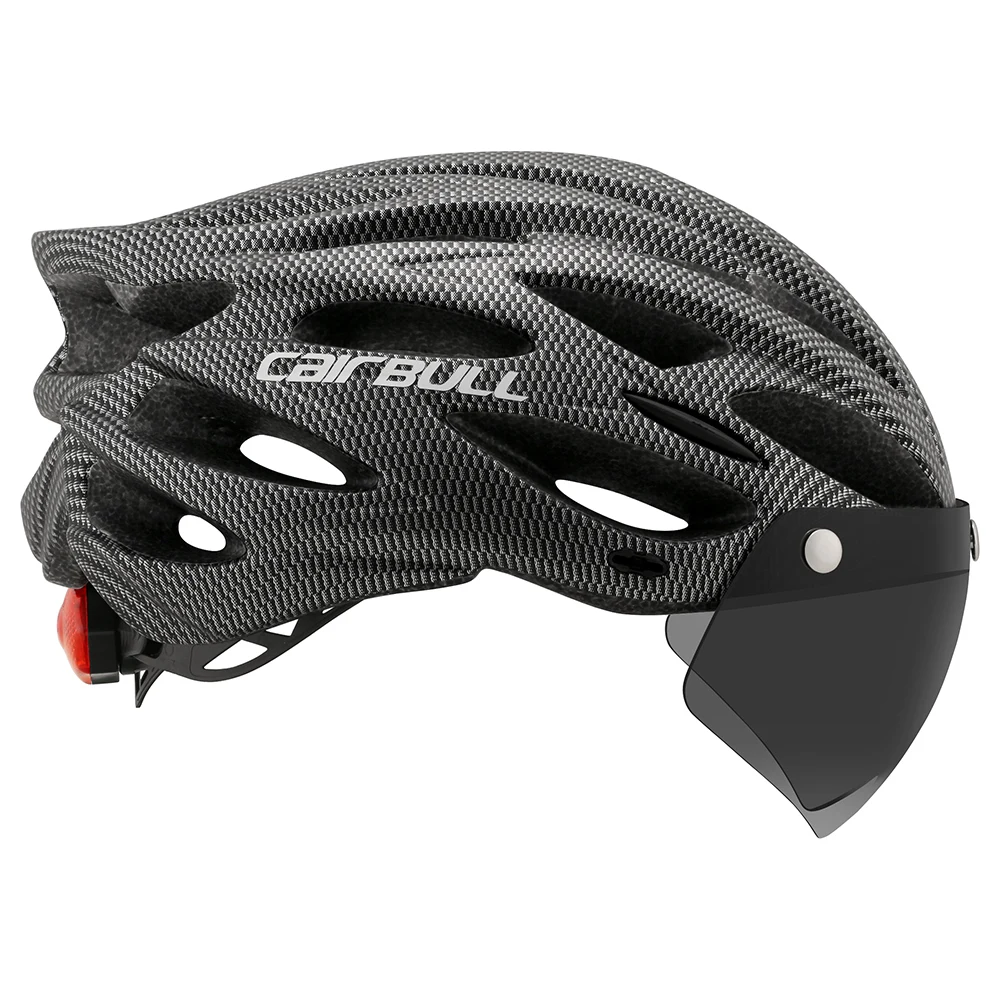 Cairbull Cycling Helmets MTB Mountain Road Racing Bicycle Helmet Lightweight Breathable Led Safety Bicycle Helmet 59-61cm Casco