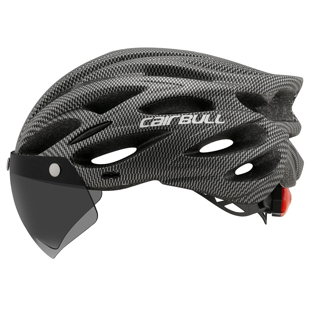 Cairbull Cycling Helmets MTB Mountain Road Racing Bicycle Helmet Lightweight Breathable Led Safety Bicycle Helmet 59-61cm Casco