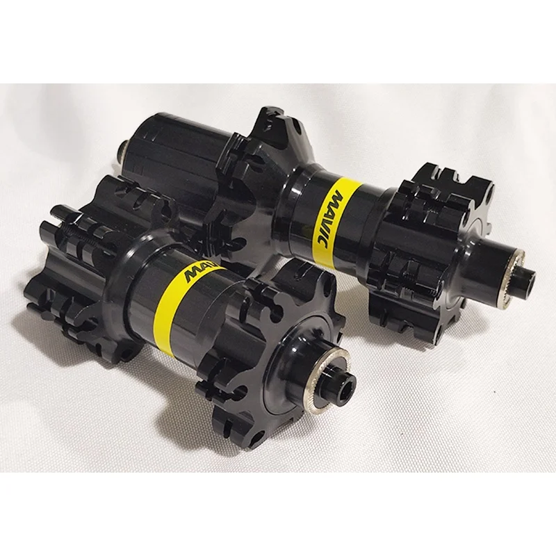 700C Road Bike Mid-Lock Quick Release Hub CR Mountain Bike Six-Ding Barrel Axle Disc Brake Version 24-hole Six-Bearing Hub