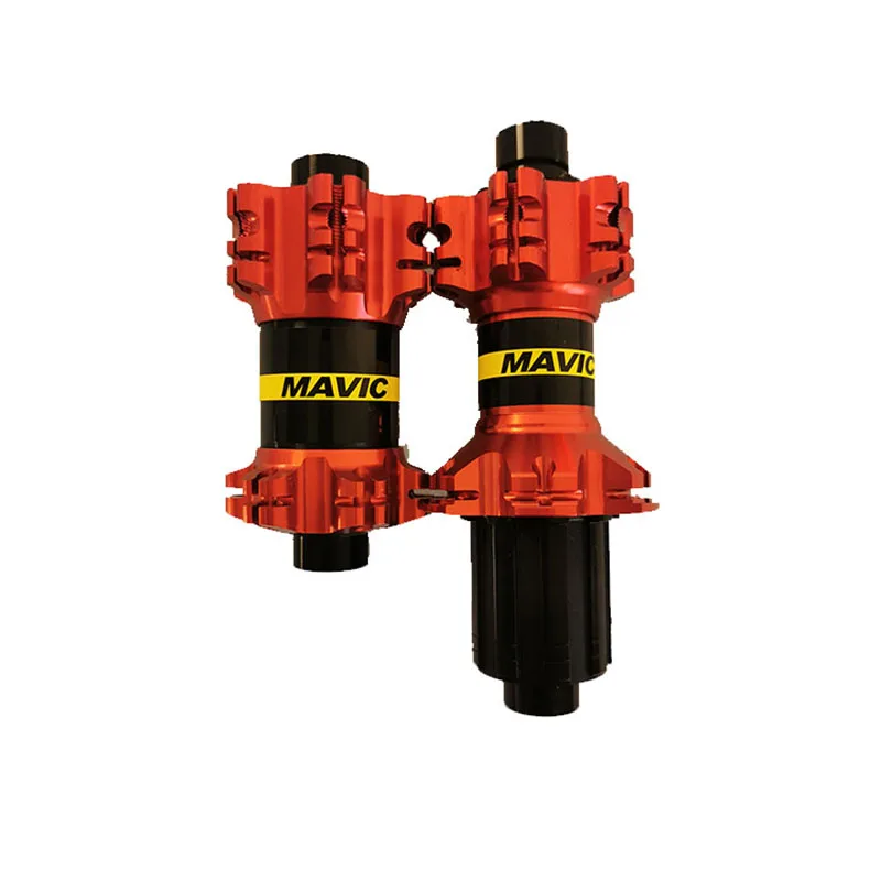 700C Road Bike Mid-Lock Quick Release Hub CR Mountain Bike Six-Ding Barrel Axle Disc Brake Version 24-hole Six-Bearing Hub
