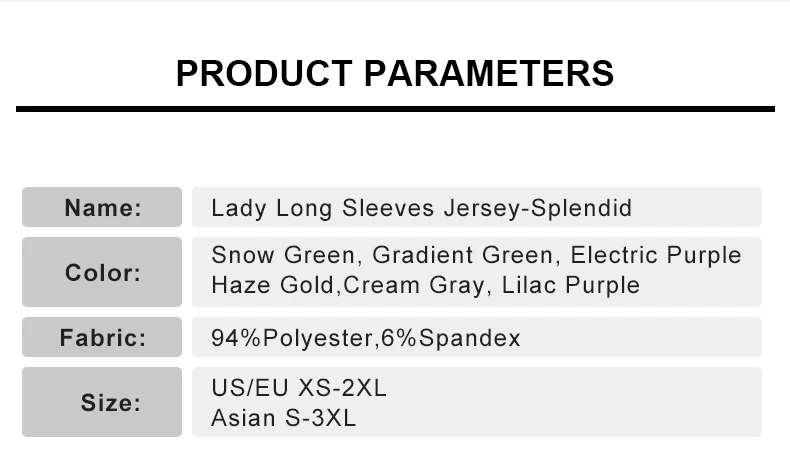 Lameda Women's Bicycle Cycling Jersey Long Sleeve Slim Fit Bicycle Cycling Jersey Professional Team High Quality Cycling Jersey