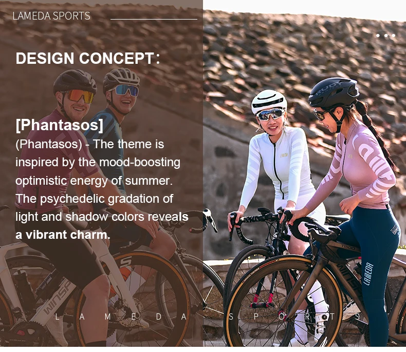 Lameda Women's Bicycle Cycling Jersey Long Sleeve Slim Fit Bicycle Cycling Jersey Professional Team High Quality Cycling Jersey