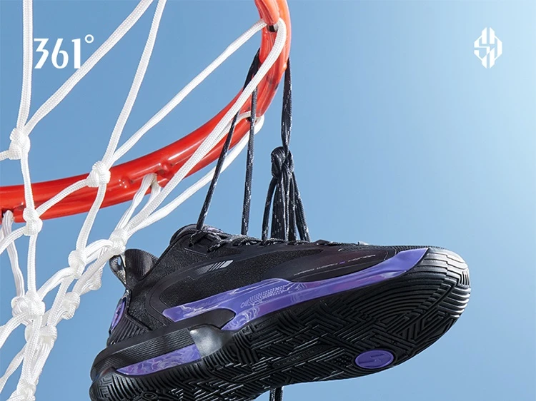 361 Degrees GOEY 2.0 Youth Men's Sports Basketball Wear-Resistant Non-slip Shock-absorbing Lightweight Sneakers Male 672511117