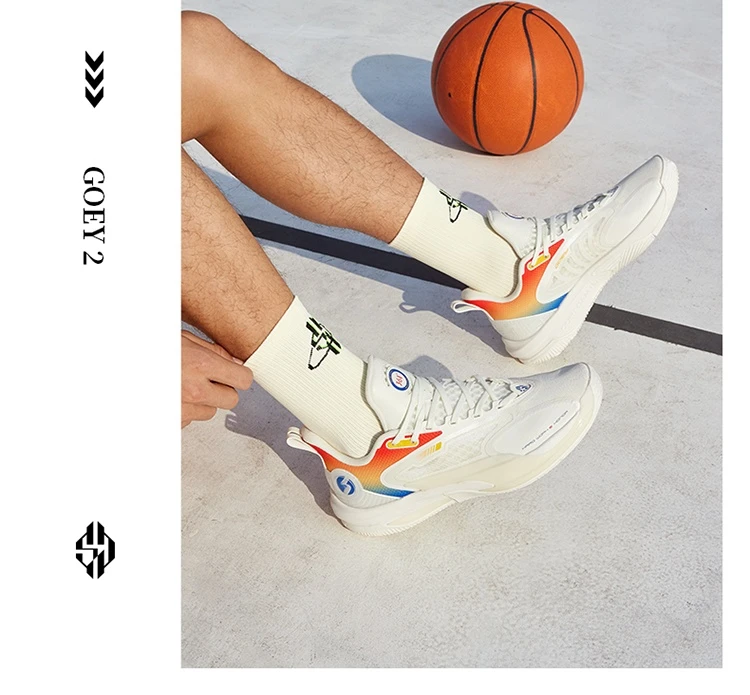 361 Degrees GOEY 2.0 Youth Men's Sports Basketball Wear-Resistant Non-slip Shock-absorbing Lightweight Sneakers Male 672511117