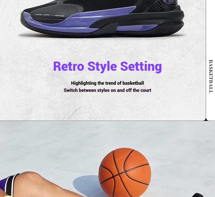 361 Degrees GOEY 2.0 Youth Men's Sports Basketball Wear-Resistant Non-slip Shock-absorbing Lightweight Sneakers Male 672511117