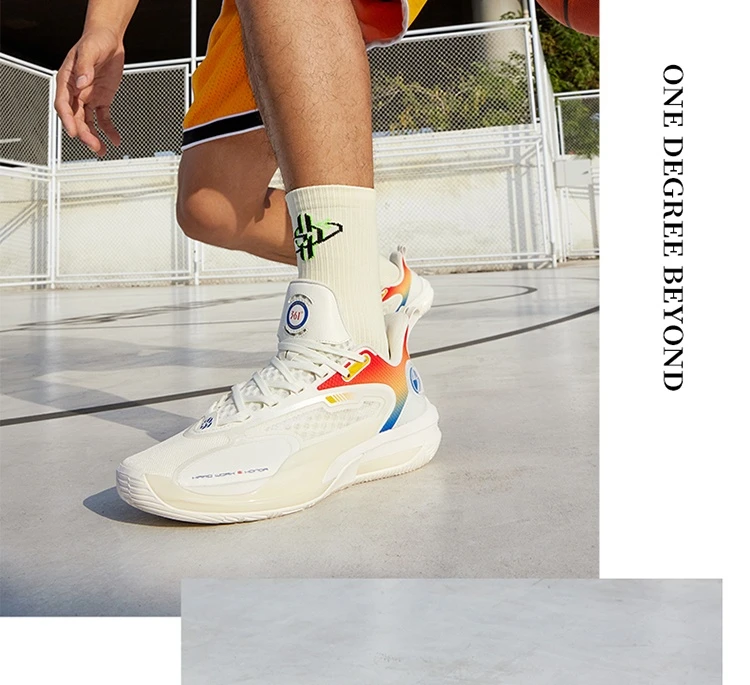 361 Degrees GOEY 2.0 Youth Men's Sports Basketball Wear-Resistant Non-slip Shock-absorbing Lightweight Sneakers Male 672511117