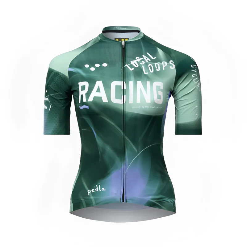 Classic Women's Cycling Tops Summer Short Sleeve Cycling Jersey Team Customized Outdoor Breathable Cycling Jersey