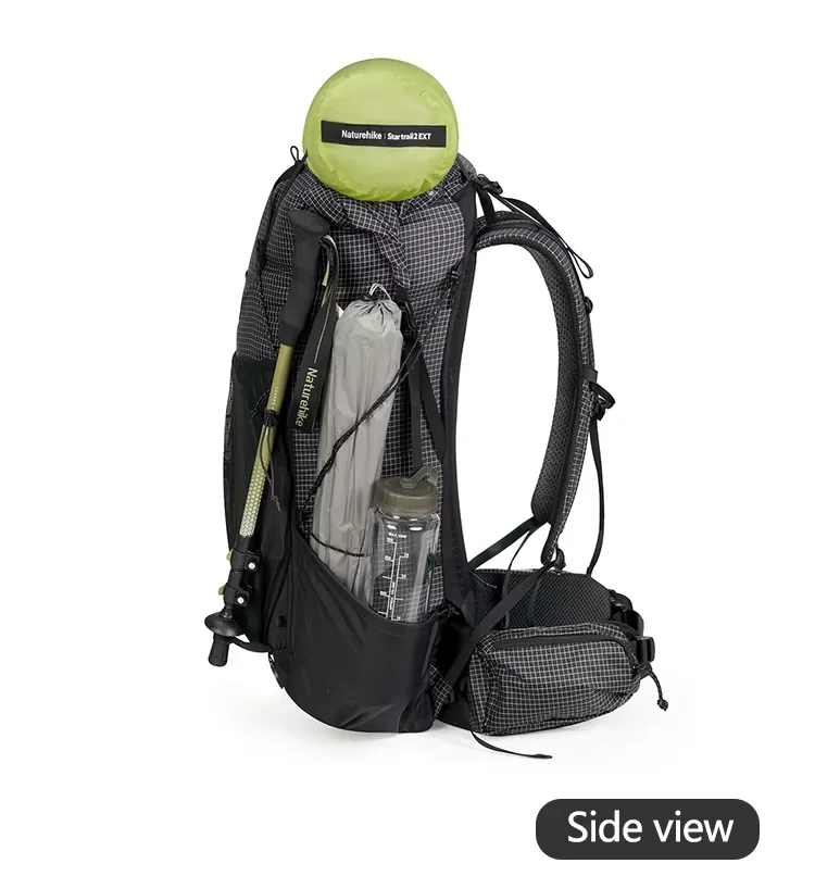 Naturehike Hiking Backpack 60+5L Large Capacity Rock Series 2.0 Outdoor Sports Bag Camping Climbing Travel Waterproof Bagpack
