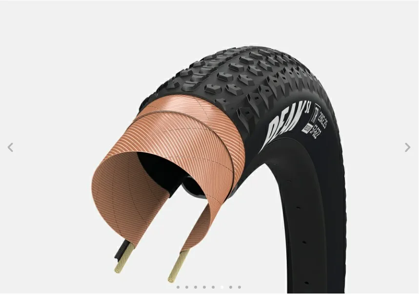 Goodyear 29X2.25 MTB Tire Peak Ultimate/ SL Race Mtb Tires 27.5X2.25 Tubeless Ready Optimised for Cross-Country Competition.