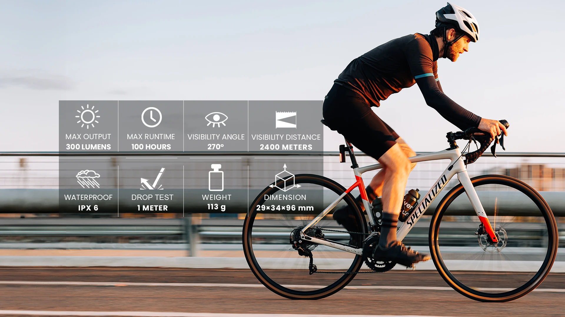 Magicshine SEEMEE R300 Bicycle Radar Tail Light Bike Smart Rear Light LED New Cycling Taillight