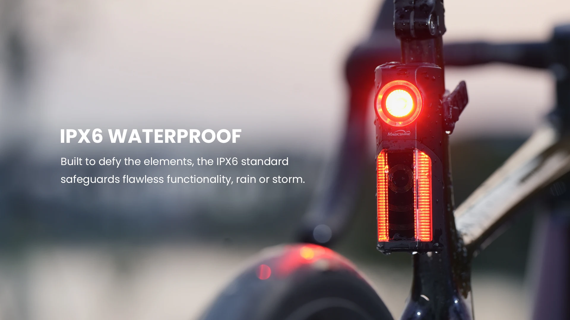 Magicshine SEEMEE R300 Bicycle Radar Tail Light Bike Smart Rear Light LED New Cycling Taillight