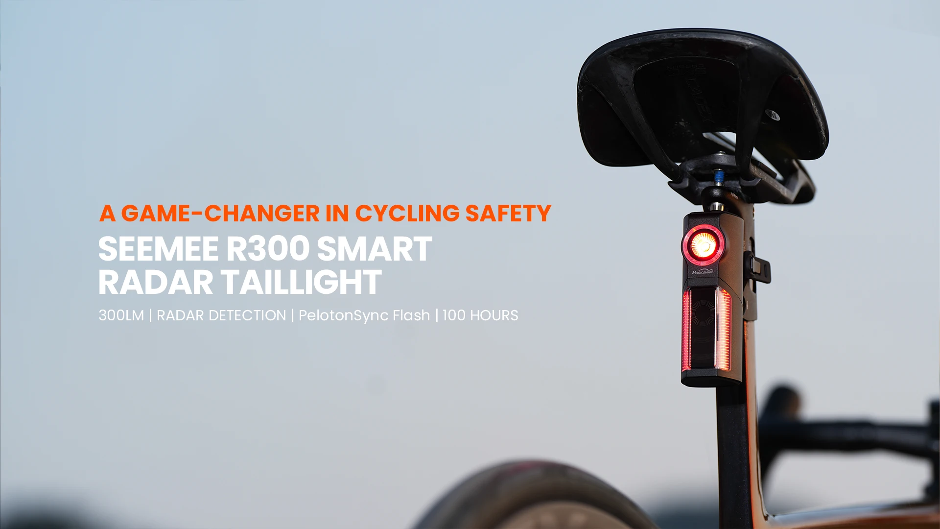 Magicshine SEEMEE R300 Bicycle Radar Tail Light Bike Smart Rear Light LED New Cycling Taillight