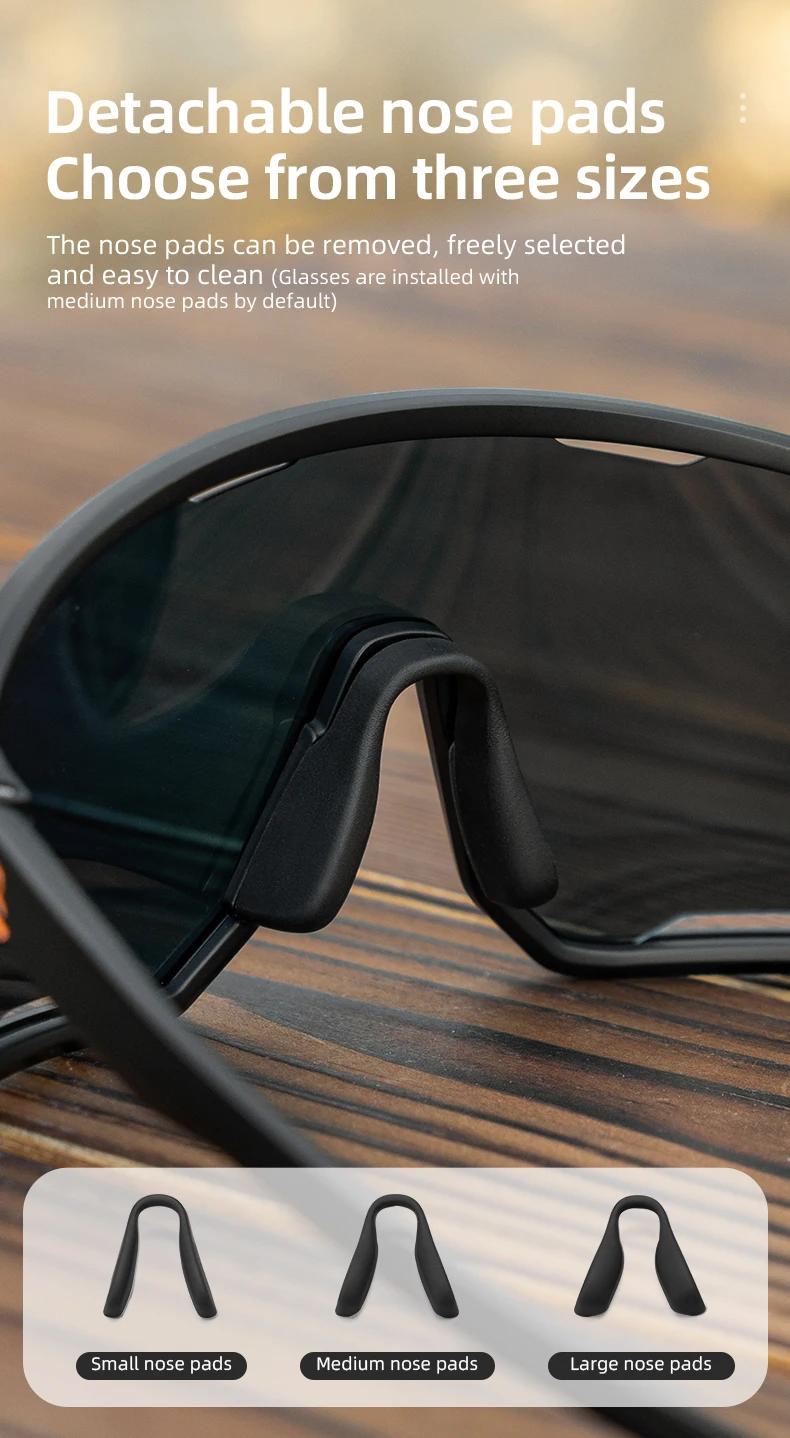 ROCKBROS Polarized Sunglasses Outdoor Cycling Glasses Running UV400 Protection Racing Bike Goggles Sports Eyewear