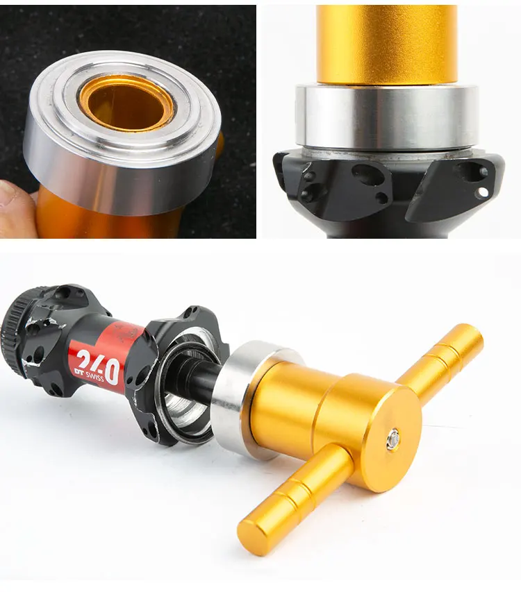 Bicycle Ratchet Bearing Installation Removal Tools Bike Hub Sealing Ring Install Tool Kit Hub Ratchet Bearing Tool With Box