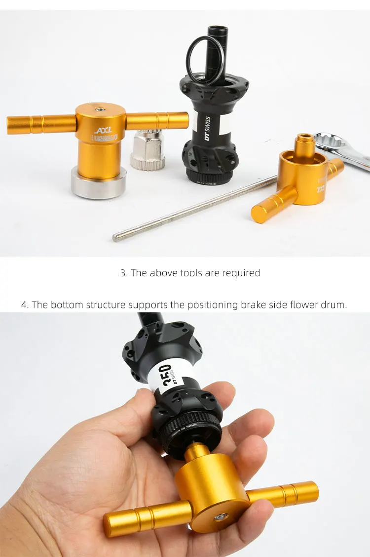 Bicycle Ratchet Bearing Installation Removal Tools Bike Hub Sealing Ring Install Tool Kit Hub Ratchet Bearing Tool With Box