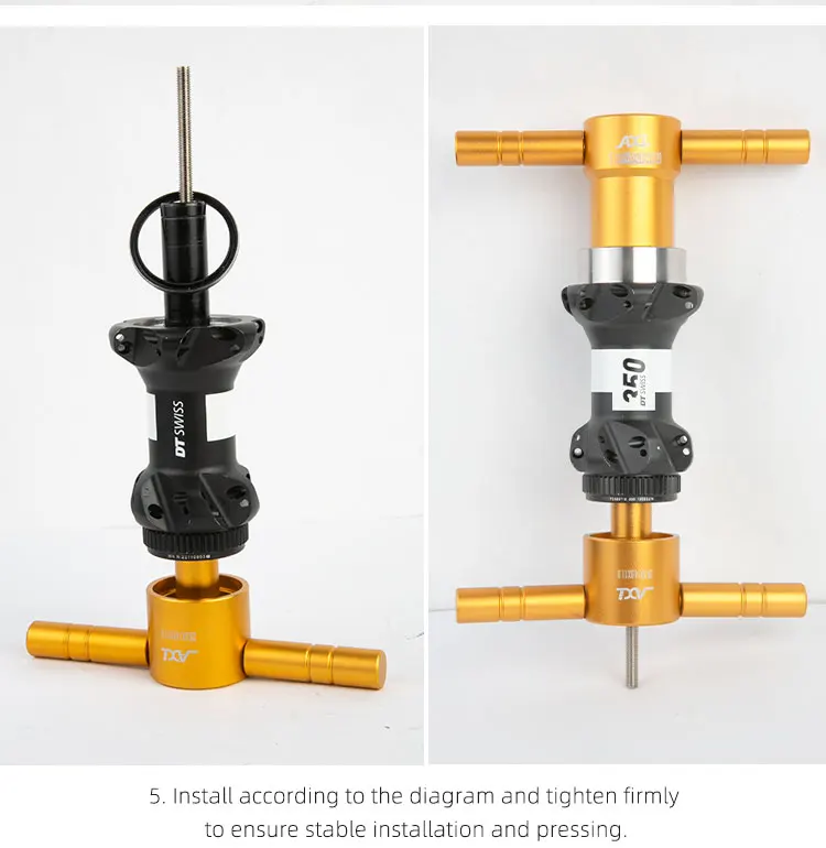 Bicycle Ratchet Bearing Installation Removal Tools Bike Hub Sealing Ring Install Tool Kit Hub Ratchet Bearing Tool With Box