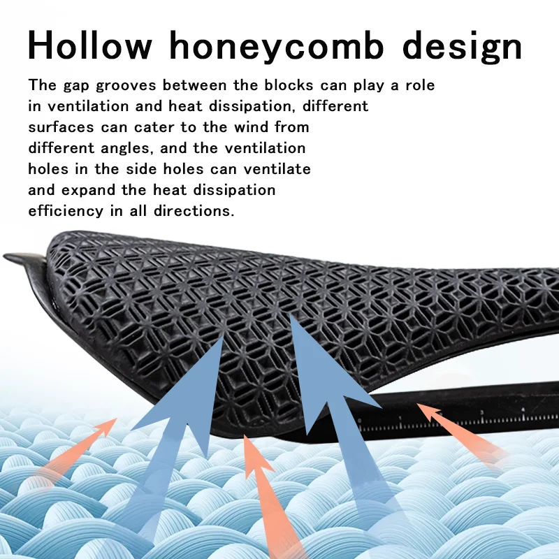 Carbon 3D Printing Saddle Ultralight Bicycle Saddle Hollow Breathable 250x143/160mm Bike Seat for MTB Gravel Road Cycling Seats