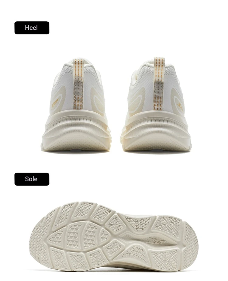 Xtep Light FW Running Shoes For Women Summer Breathable Mesh Running Shoes Outdoor Cushioning Rope Skipping Shoes 875318110019