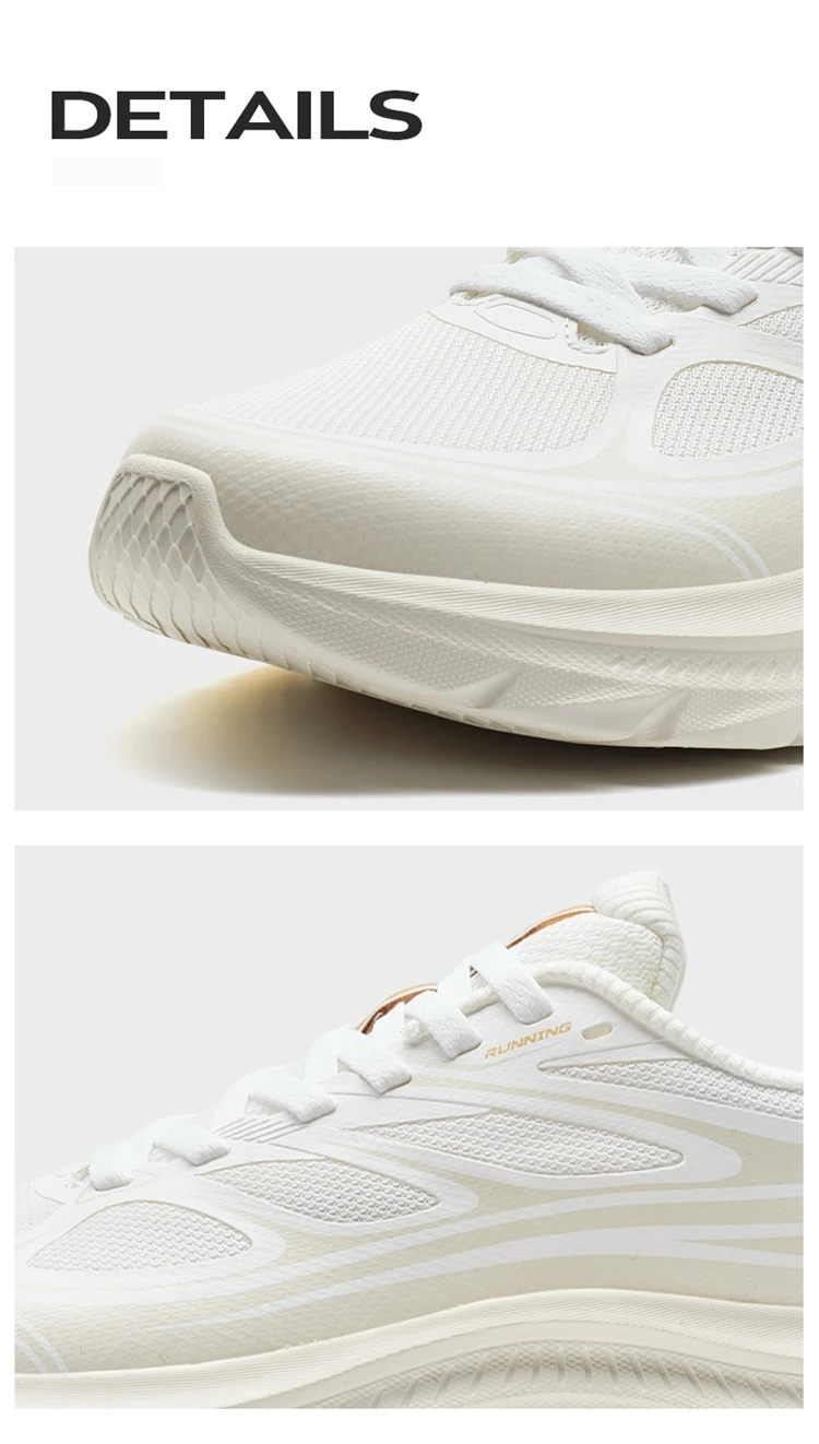 Xtep Light FW Running Shoes For Women Summer Breathable Mesh Running Shoes Outdoor Cushioning Rope Skipping Shoes 875318110019