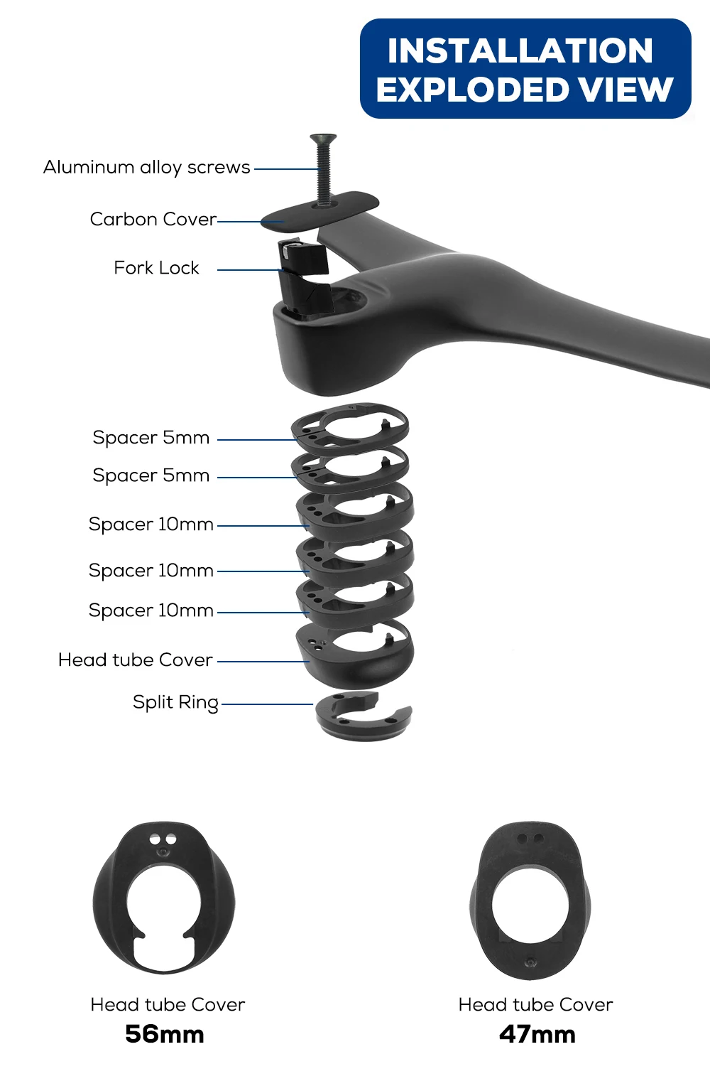 ULLICYC T4 ULTRA Road Bike Full Carbon Fiber Internal Cable Integrated Bicycle Handlebar Cockpit For 360mm-380mm With Mount