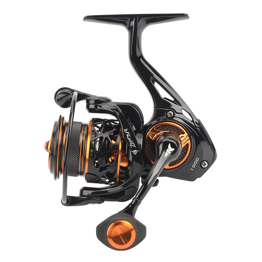 KastKing Zephyr 1000 SFS Spinning Reel Ultralight Spin Finesse System Fishing Reel Carbon Fiber Construction Carbon Fiber Drag