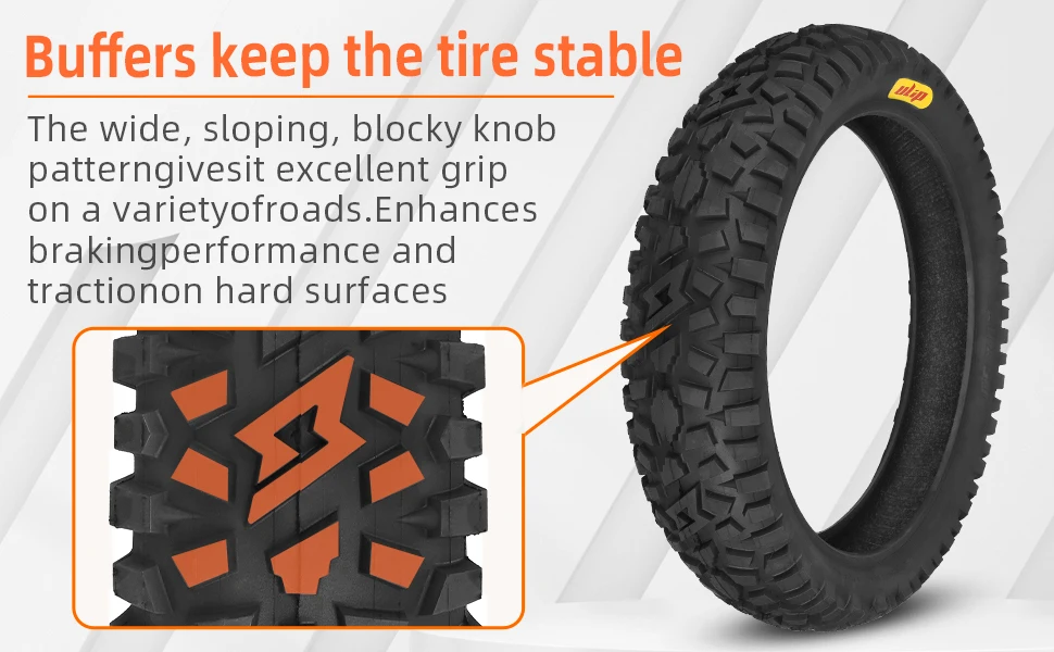 ULIP New 20x5.0 Fat Tire Off-road Bike Extra Wide Tyres for Sand Snow All Terrain for 20*4.0 Fat Bikes with E-Bikes 20 Inch Tire