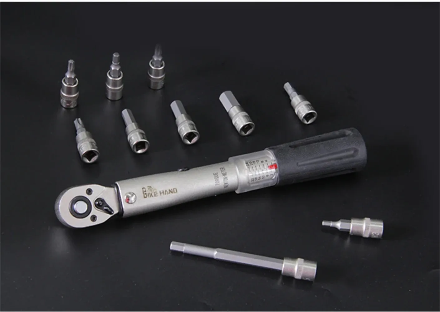 BIKEHAND Professional Taiwan YC-617-2S Bicycle Bike Torque Wrench Allen Key Tool Socket Spanner Set Kit Cycling Repair Tool Kits