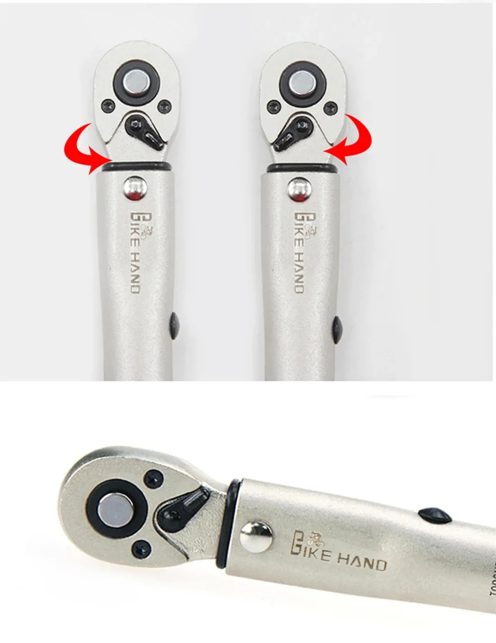 BIKEHAND Professional Taiwan YC-617-2S Bicycle Bike Torque Wrench Allen Key Tool Socket Spanner Set Kit Cycling Repair Tool Kits