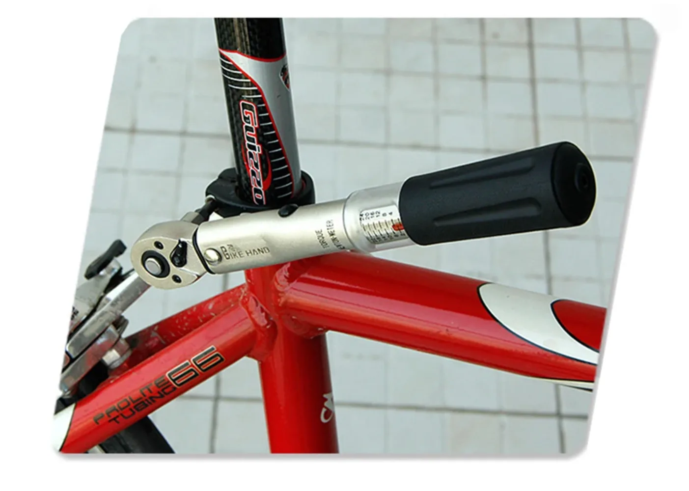 BIKEHAND Professional Taiwan YC-617-2S Bicycle Bike Torque Wrench Allen Key Tool Socket Spanner Set Kit Cycling Repair Tool Kits