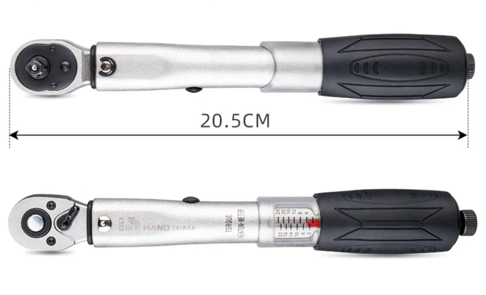 BIKEHAND Professional Taiwan YC-617-2S Bicycle Bike Torque Wrench Allen Key Tool Socket Spanner Set Kit Cycling Repair Tool Kits